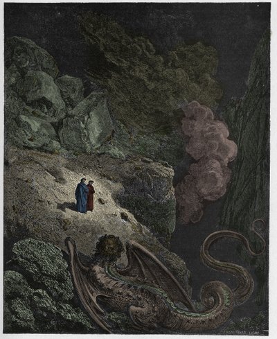 Inferno, Canto 17: Gerione, simbolo dell