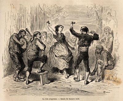 La jota aragonese, coro e danza di coppia dell