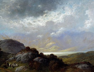 Paesaggio della Scozia da Gustave Dore