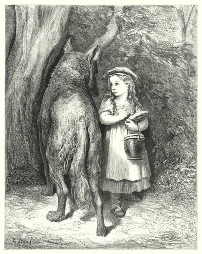 Cappuccetto Rosso da Gustave Dore