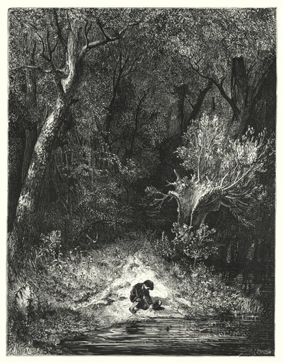 Pollicino (incisione) da Gustave Dore