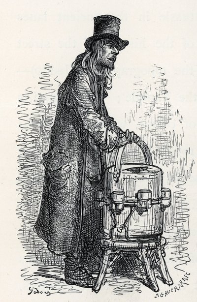 Venditore di limonata da Gustave Dore