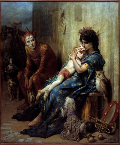 Les Saltimbanks da Gustave Dore