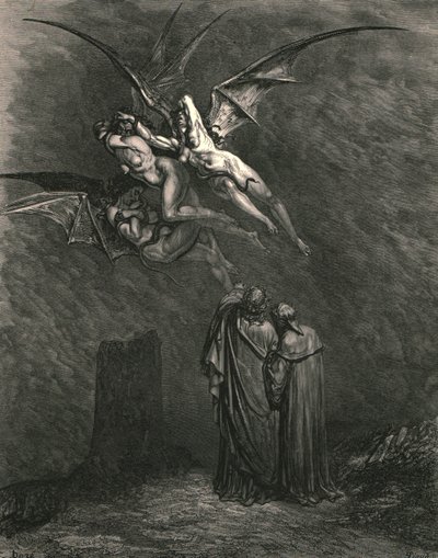 Segna ogni terribile Erynnis, c1890 da Gustave Dore