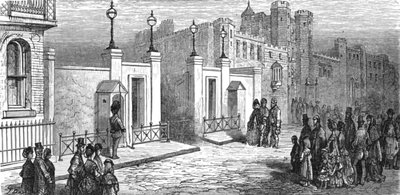 Marlborough House - Aspettando il principe, 1872 da Gustave Dore