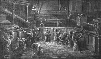 Mescolando il malto da Gustave Dore