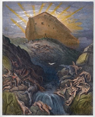 Arca di Noè - La colomba mandata dall