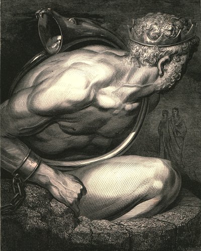O spirito insensato! lascia che il tuo corno interpreti per te, c1890 da Gustave Dore