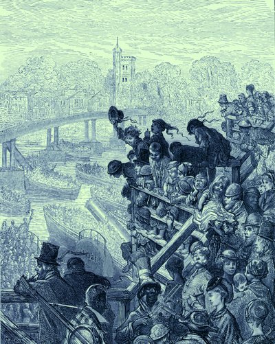Regata Oxford e Cambridge da Gustave Dore