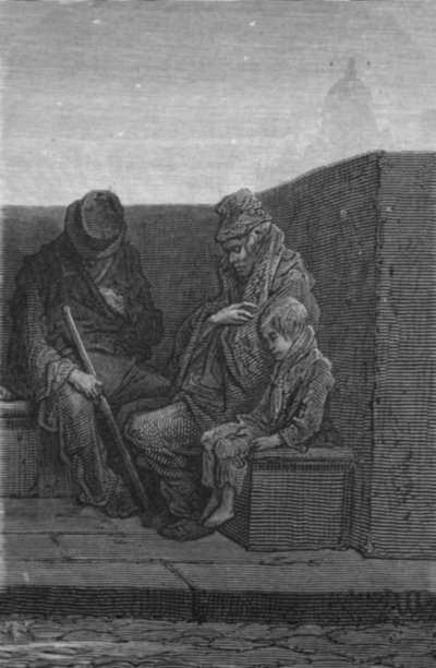 Penny Gaff Frequenters, 1872 da Gustave Dore