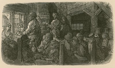 Caffetteria di Petticoat Lane da Gustave Dore