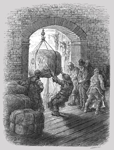 Facchini al lavoro da Gustave Dore