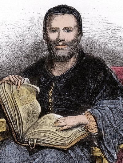 Ritratto di Rabelais - illustrazione da 