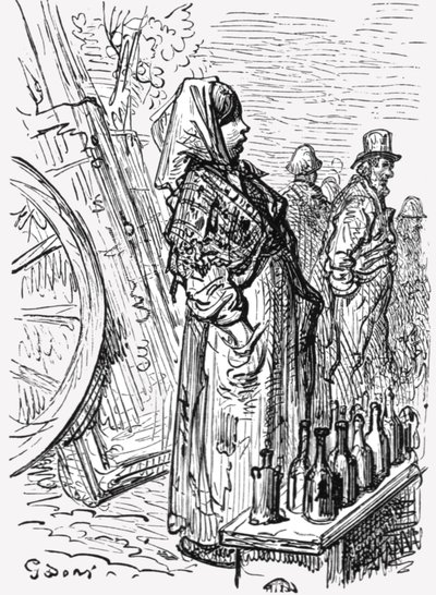 Rinfreschi lungo la strada da Gustave Dore