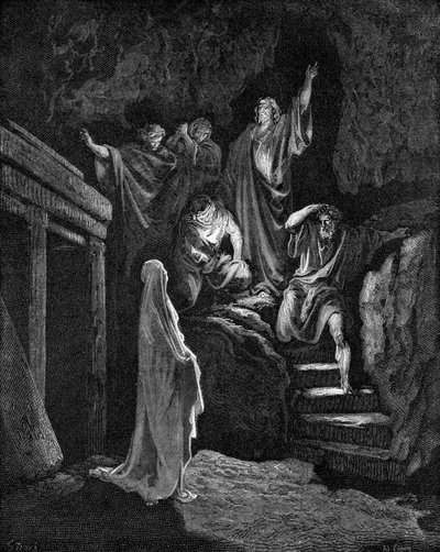 Resurrezione di Lazzaro da Gustave Dore