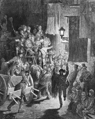 Ritorno a casa, 1872 da Gustave Dore
