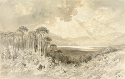Paesaggio scozzese da Gustave Dore