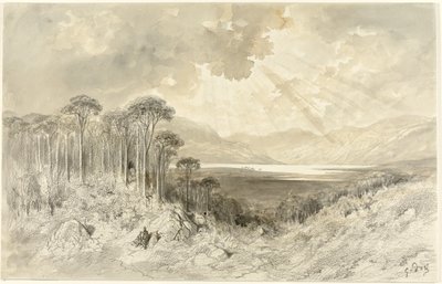 Paesaggio scozzese, 1873 da Gustave Dore