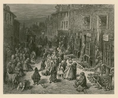 Seven Dials, Londra da Gustave Dore
