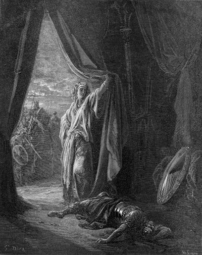 Sisera ucciso da Jael da Gustave Dore
