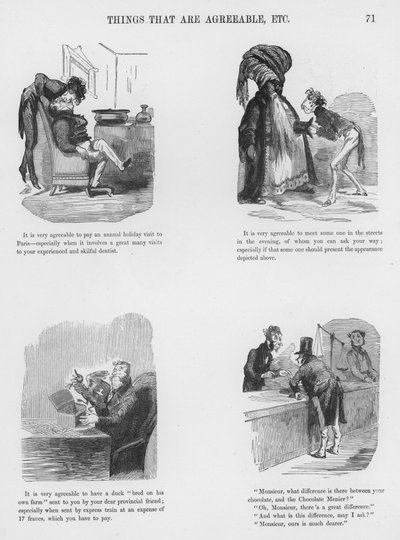 Schizzi umoristici e grotteschi di Gustave Doré da Gustave Dore