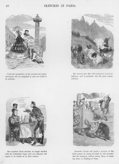 Schizzi umoristici e grotteschi di Gustave Doré da Gustave Dore