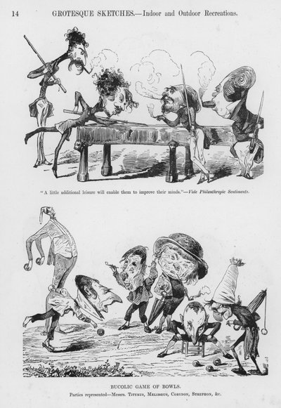 Schizzi umoristici e grotteschi di Gustave Doré da Gustave Dore