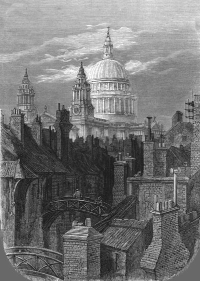 San Paolo dal Ponte della Birreria, 1872 da Gustave Dore