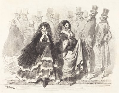 Scena di Strada da Gustave Dore
