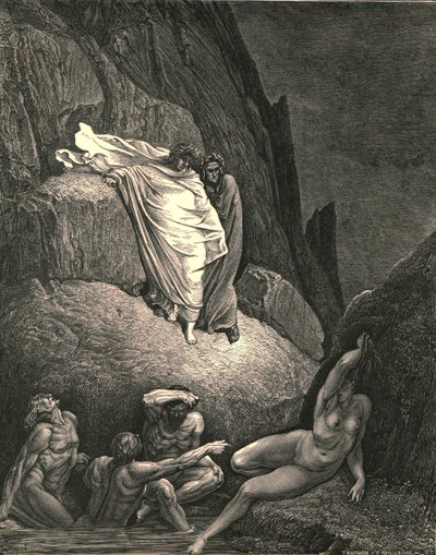 Questa è Thais, la prostituta da Gustave Dore