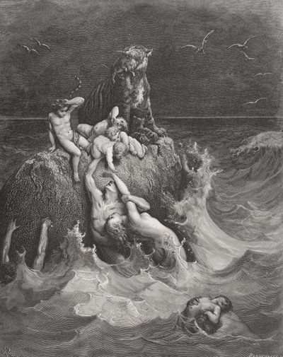 Il Diluvio, illustrazione da 