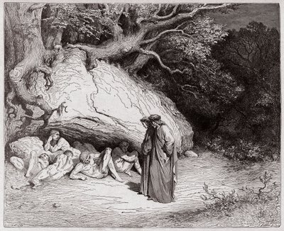 La Divina Commedia, Inferno, Canto 4: Le anime innocenti nel Limbo - Illustrazione di Gustave Doré da Gustave Dore