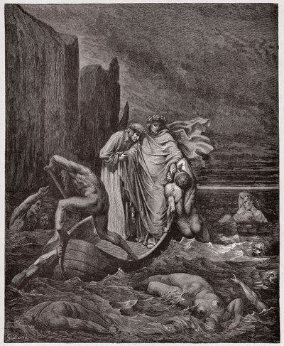 La Divina Commedia, Inferno, Canto 8: L