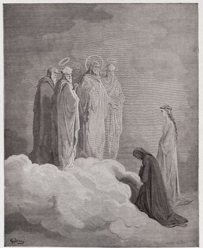 La Divina Commedia, Paradiso, Canto 26: San Giovanni esamina Dante sull