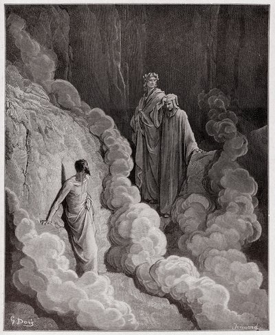 La Divina Commedia, Purgatorio, Canto 16: Dante parla con l