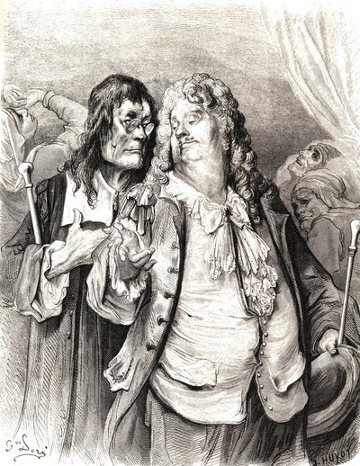 I dottori, XIX secolo da Gustave Dore