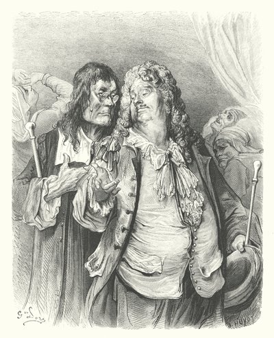 Le favole di La Fontaine: I dottori da Gustave Dore