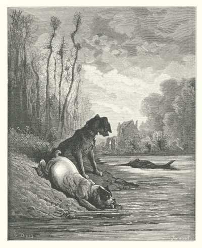 Le favole di La Fontaine: I due cani e l