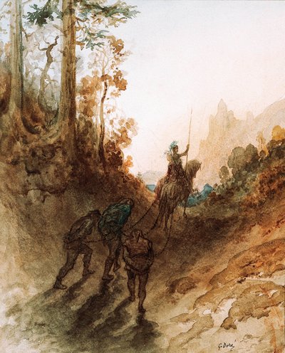 I giganti sono catturati, c. 1869-83 da Gustave Dore