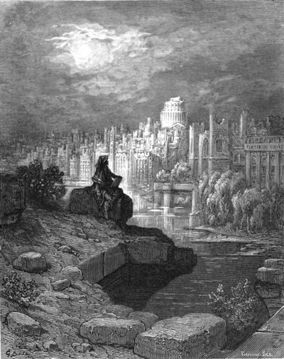 Il Neozelandese da Gustave Dore