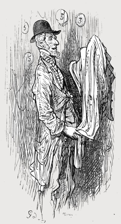 Il venditore di vestiti usati da Gustave Dore