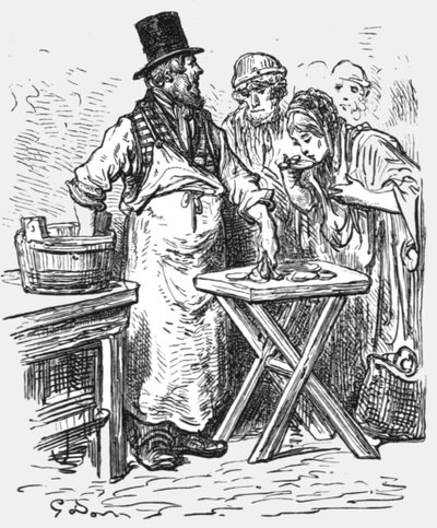 Il pescatore di ostriche da Gustave Dore