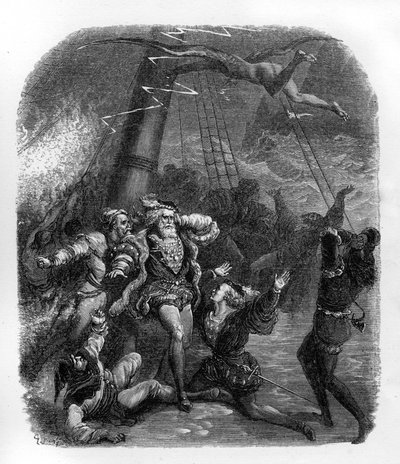 La Tempesta - Shakespeare da Gustave Dore