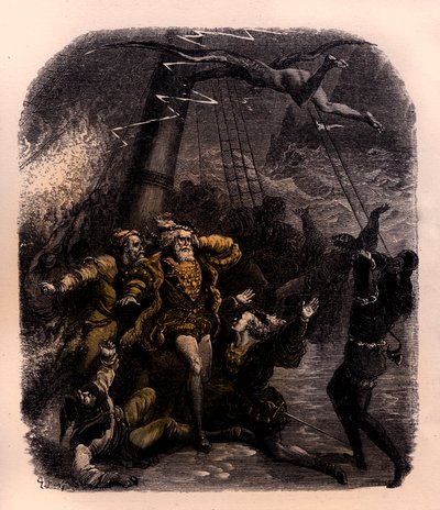 La tempesta - Shakespeare da Gustave Dore
