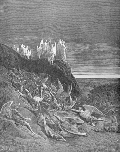 La guerra in cielo, dal Libro VI di 
