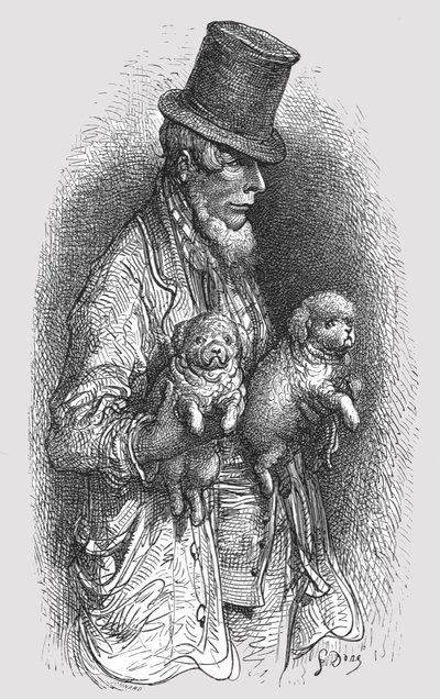 Il cinofilo del West End, 1872 da Gustave Dore