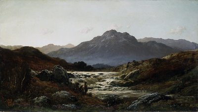 Torrente nelle Highlands da Gustave Dore