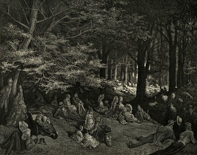 Sotto gli alberi a Regent