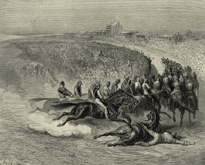 Derby vittoriano a Tattenham Corner da Gustave Dore