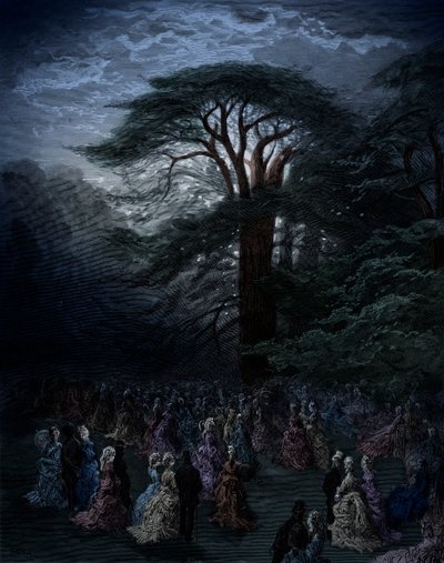 Festa vittoriana a Londra, Chiswick da Gustave Dore